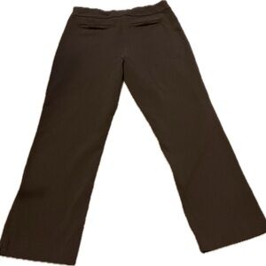 Classic Brown Spandex Blend Women's XL Pants